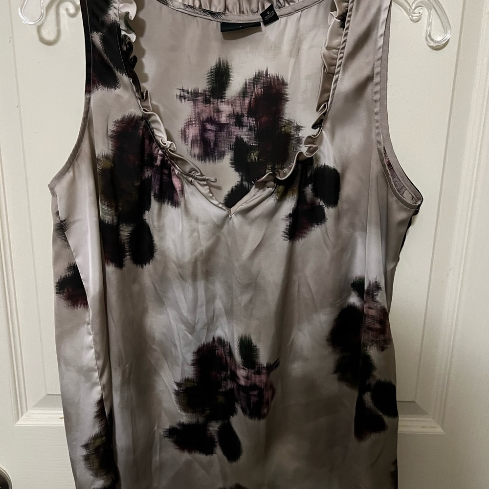 A.N.A. Floral Sleeveless Top